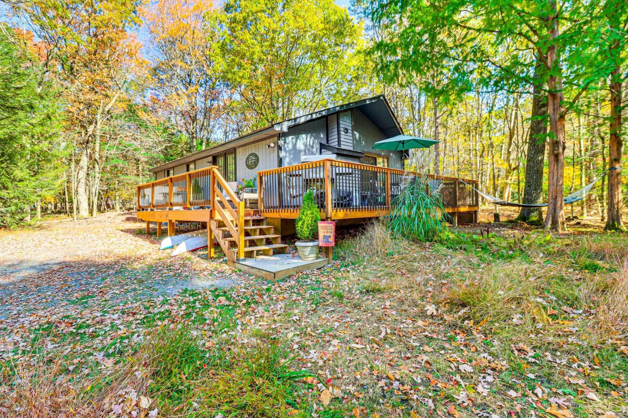 Quaint Jim Thorpe Cabin Retreat, Walk To Beach! Dış mekan fotoğraf
