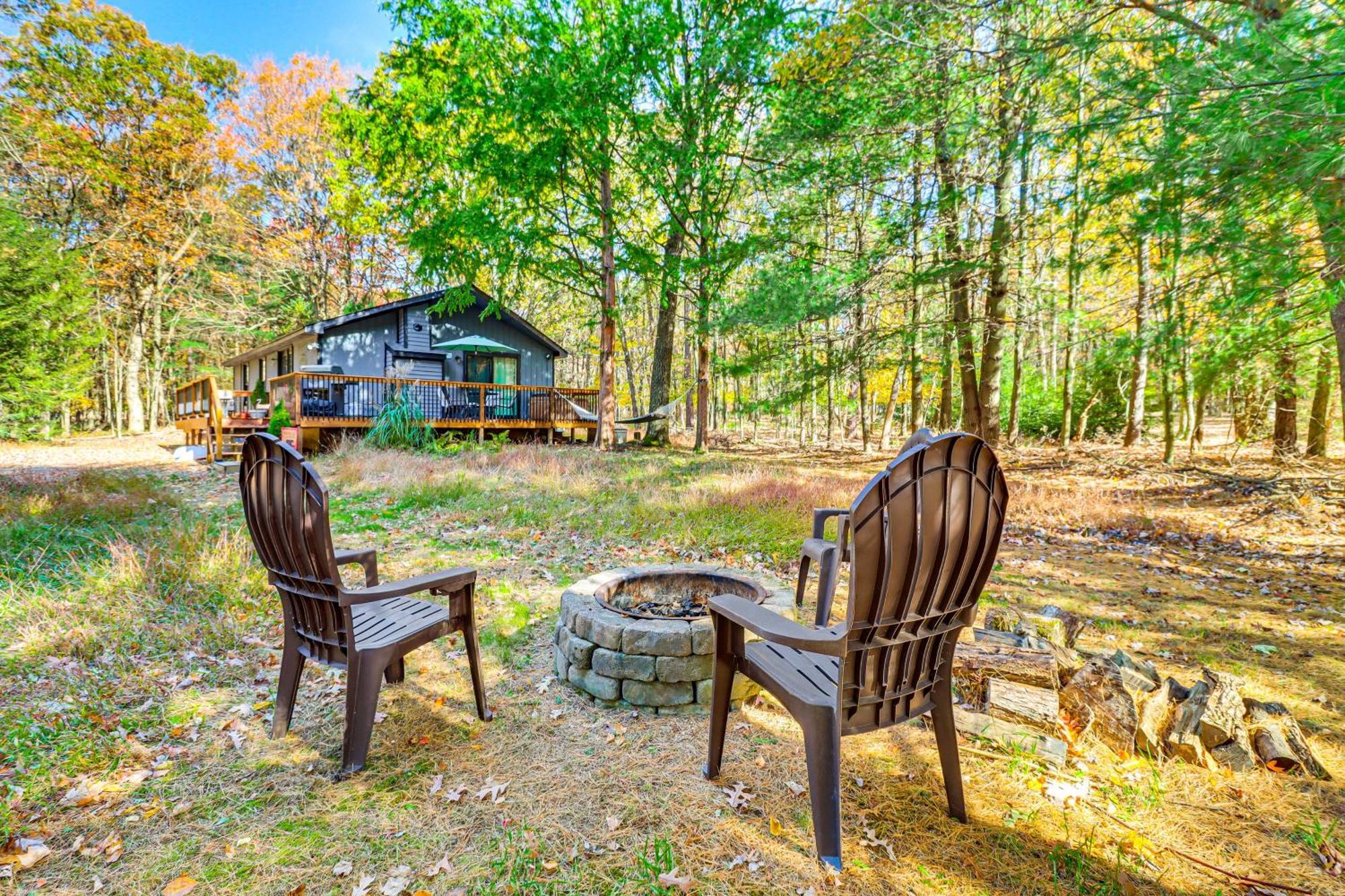 Quaint Jim Thorpe Cabin Retreat, Walk To Beach! Dış mekan fotoğraf